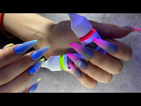 Видео: Дизайн маникюра Литьё на бархате. этапы выполнения