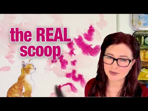 Видео: Акварели-беглецы: чего они вам не говорят