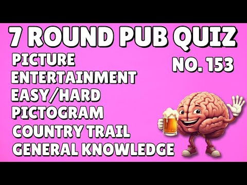Видео: Викторина в пабе: Картинка, Развлечения, Лёгкий/Сложный, Пиктограмма, Сельская тропа, Общие знани...