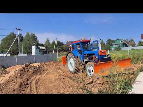 Видео: Работа. планировка грунта.