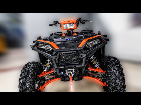 Видео: Квадроцикл Polaris Sportsman XP 1000 S - ОГРОМНЫЙ утилитарный и одновременно спортивный ATV
