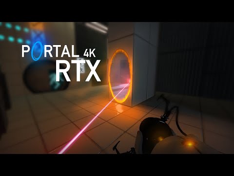 Видео: Portal 2 - RTX пародия (Ray Tracing в портал 2)
