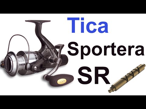 Видео: Tica Sportera SR | Обзор Катушки с Байтранером и Бесконечным Винтом | Разбор и ТО