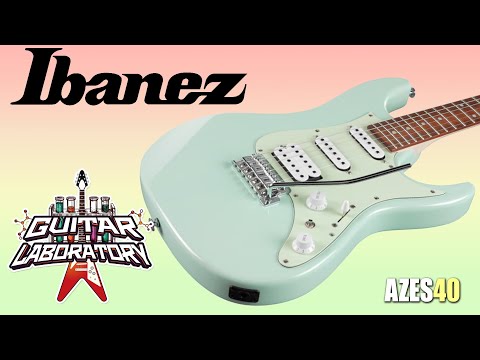 Видео: Ibanez AZES40 - электрогитара с широкими возможностями