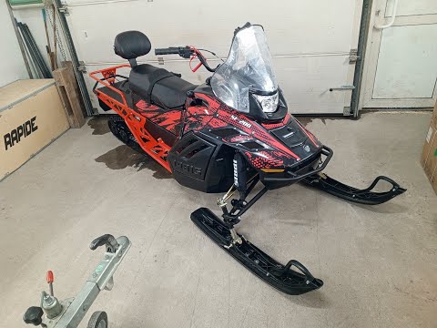 Видео: Сборка снегохода Irbis SF200SL (Super Long).