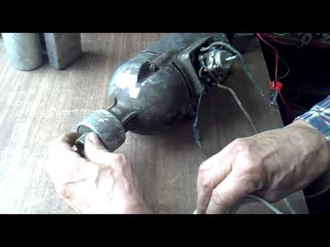 Видео: Подключение электросверлилки ИЭ 1015 3ф 50Гц 220в в однофазную сеть