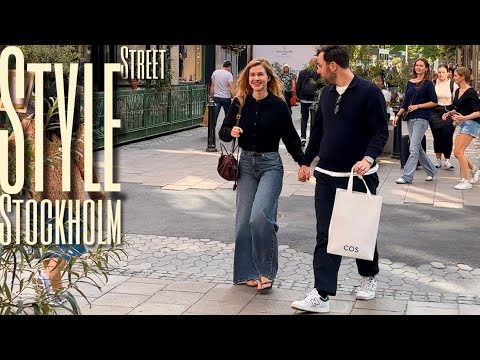 Видео: Красивая Уличная Мода Стокгольма | Модные Тренды Ранней Осени | Шведский Уличный Стиль