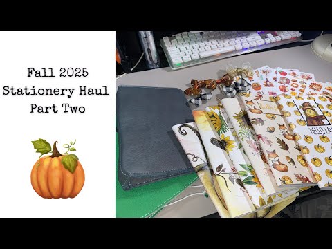 Видео: Осенний выбор канцелярских товаров 2025 || Часть вторая!