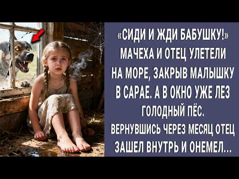 Видео: Мачеха закрыла малышку в сарае и улетела с её отцом на море. Вернулись через месяц и онемели…
