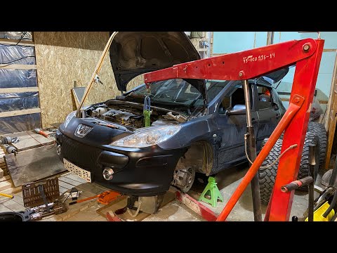 Видео: Снятие АКПП AL4 DP0 Peugeot 307 #peugeot