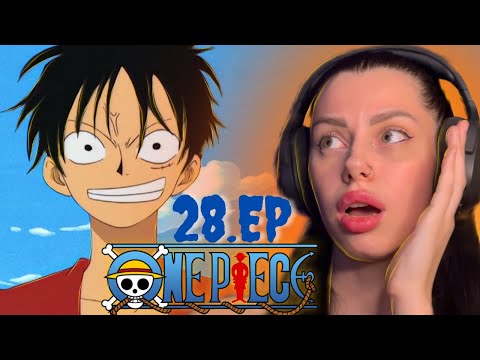 Видео: Жестокая схватка Луффи и Крига ! Ван-Пис 28 серия | Реакция на аниме | Lizkabumka