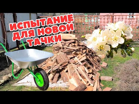 Видео: Жаркое начало апреля. Приехали с помощниками. Сока больше нет. Тестируем новую тачку. Дрова на месте