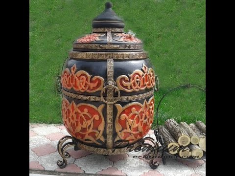 Видео: Тандыр от "e-tandoor" Утепленный большой 100 литров