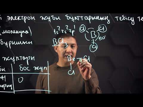 Видео: Валентті электрон жұбы бұлтарының тебісу теориясы. Гиллеспи теориясы. 10 сынып.