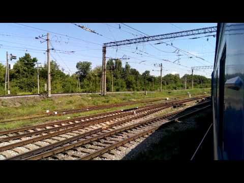 Видео: Смена локомотива ЧС2-431 на ЧМЭ3-4231 по ст.Новомосковск-Днепровский