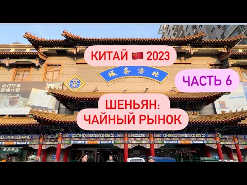 Видео: Китай 2023. Часть 6 «Шеньян: Чайный рынок»