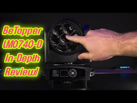 Видео: BeToppers LM0740-D | 7 x 40 Вт RGBW | Pixel Control | Zoom Wash | Подробный обзор