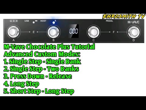Видео: Учебное пособие по расширенному пользовательскому режиму M-Vave Chocolate Plus | Демонстрация рас...