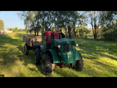 Видео: Обзор самодельного трактора. DIY homemade tractor. Саморобний трактор.