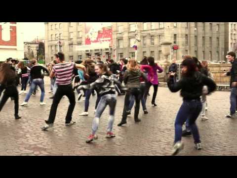 Видео: Флэшмоб в новосибирске