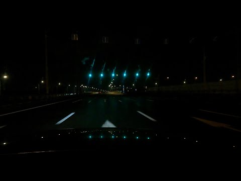 Видео: Ночной МСД (ЮВХ) от СВХ (ш. Энтузиастов) до Дорожной улицы, 09.09.2023