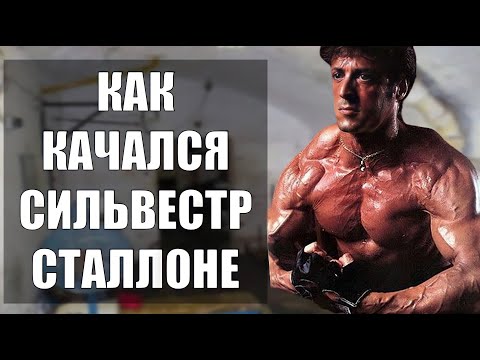 Видео: Как Качался СИЛЬВЕСТР СТАЛЛОНЕ (РЭМБО и РОККИ)