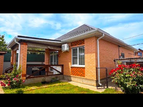 Видео: Новый дом с баней, мебелью и техникой в отличном месте