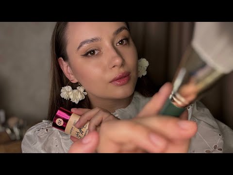 Видео: АСМР сделаю тебе нежный макияж | ASMR gentle makeup for you 💋