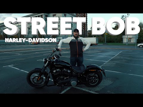 Видео: Harley-Davidson Street Bob - МОТОБТД