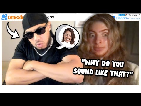 Видео: Omegle, но мой ГОЛОС не соответствует моему лицу