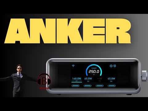 Видео: Зарядная станция ANKER Prime 250 Вт с приложением