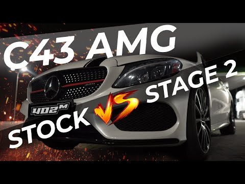 Видео: MERCEDES C43 AMG STOCK VS STAGE 2 | ЗАМЕРЫ: 0-100 / 100-200 / 402 метра.