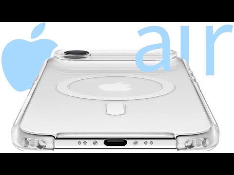 Видео: Чехлы для iPhone Air от Apple... Неужели они наконец-то сделали отличный?