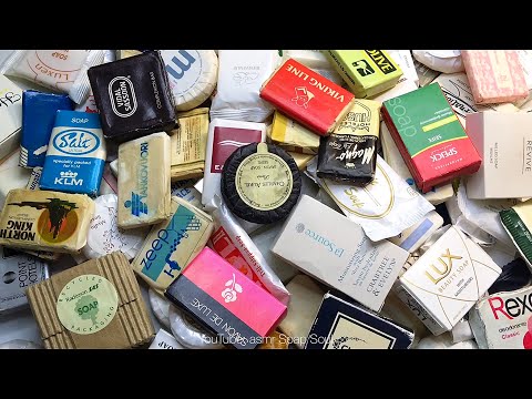 Видео: Soap opening HAUL. Unpacking 101 hotel soaps. Satisfying video, no talking/ Асмр распаковка мыла #21