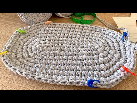 Видео: Идеальный овал это просто #овалкрючком
