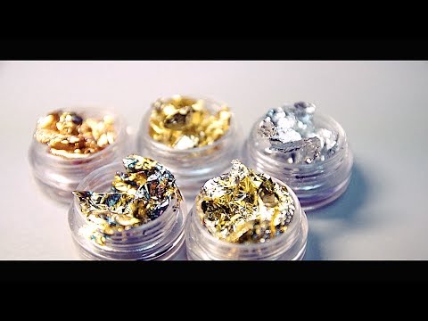 Видео: Как работать с выкладной фольгой, мастер класс от Кати Эйгер.