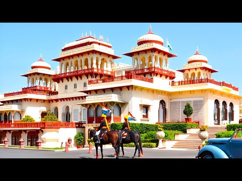 Видео: Лучший в мире отель - Rambagh Palace (Джайпур, Индия) Полный тур