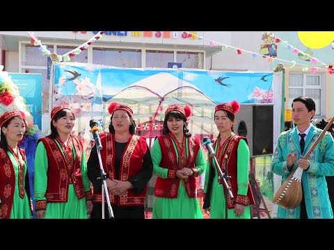 Видео: Шымбай районында Наурыз кууанышлары дауам етпекте.    "Бахытлы" АПЖ.   33-санлы  МШБШ.