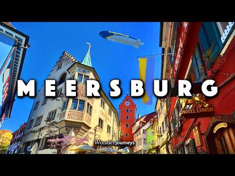 Видео: [4K] 🇩🇪 Сказочная деревня Меерсбург на берегу Боденского озера