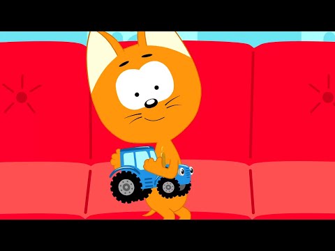 Видео: Сборник песенок про Тракторы  от Котэ и Синего трактора - песенки для детей!