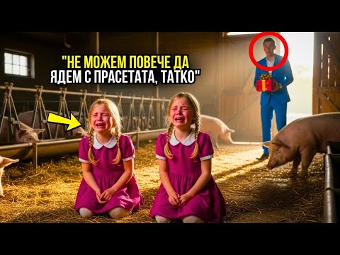 Видео: МАЧЕХАТА ПРИНУЖДАВА БЛИЗНАЧКИТЕ НА МИЛИОНЕРА ДА ЯДАТ СЪС СВИНЕТЕ, ТОЙ Е УЖАСЕН...