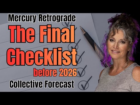 Видео: Финальный обзор до 2026 года – Ретроградный Меркурий – Коллективный прогноз