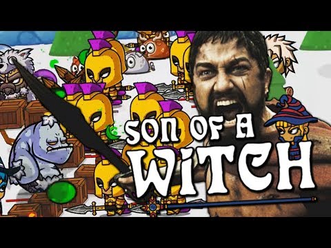 Видео: Спартанцы, гласскэнон и финал // Son of a Witch #11