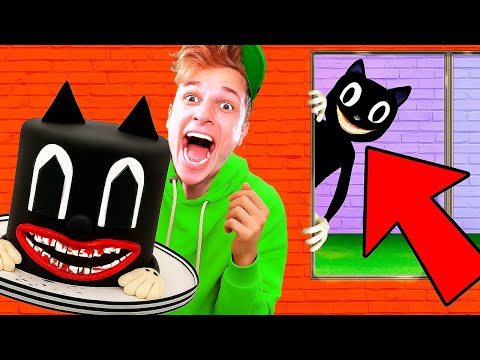 Видео: Я ПРИГОТОВИЛ ТОРТ CARTOON CAT в 3:00