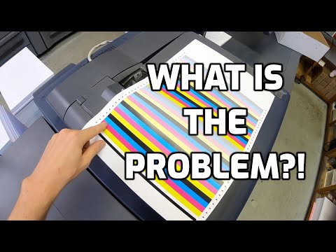 Видео: Как я нашёл и устранил неполадку в цифровой печатной машине Konica Minolta C1070. Не ожидал такого.