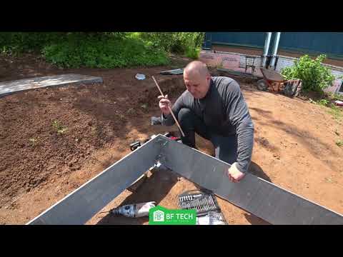 Видео: Высокие грядки из плоского шифера BF Tech