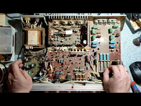 Видео: Усилитель Романтика 15У 120 он же 50У 220  начинка, больные места.....