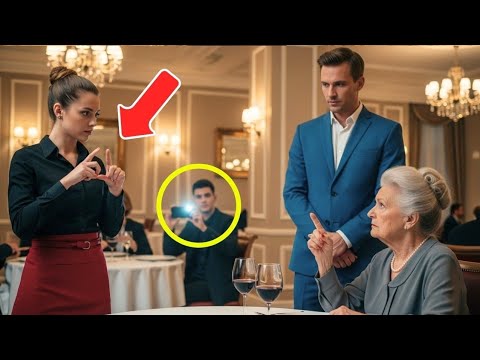 Видео: Скромная официантка поразила маму миллиардера знанием языка жестов — история которая тронула весь 