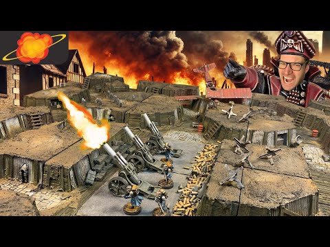 Видео: Я сделал модульные артиллерийские плитки для Trench Crusade и Warhammer