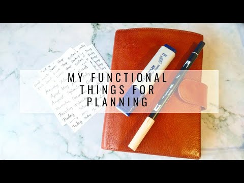 Видео: Мои функциональные инструменты для планирования / Что мне помогает в организации моего ежедневника